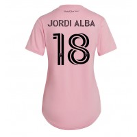 Inter Miami Jordi Alba #18 Hemmatröja Dam 2023-24 Kortärmad
